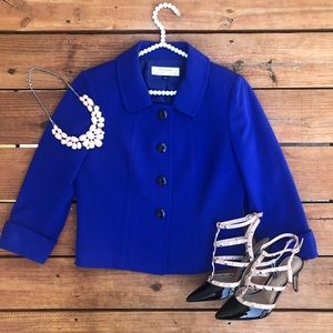 Tahari ASL Blue Blazer • Size 4